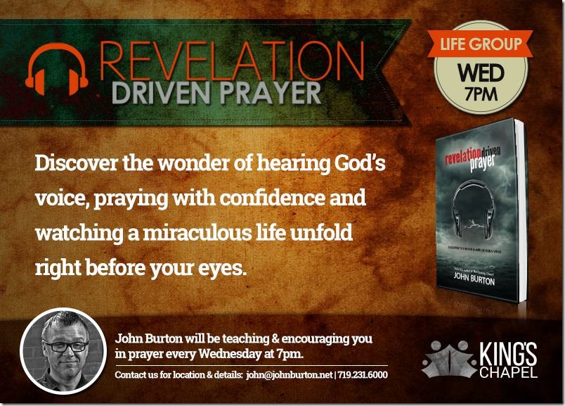 Revelation Driven Prayer Life Group