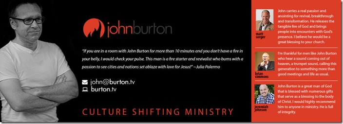 John Burton Ministries Promo 2018