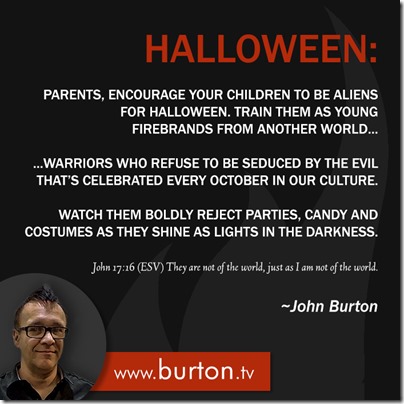 John Burton Quote Halloween Aliens