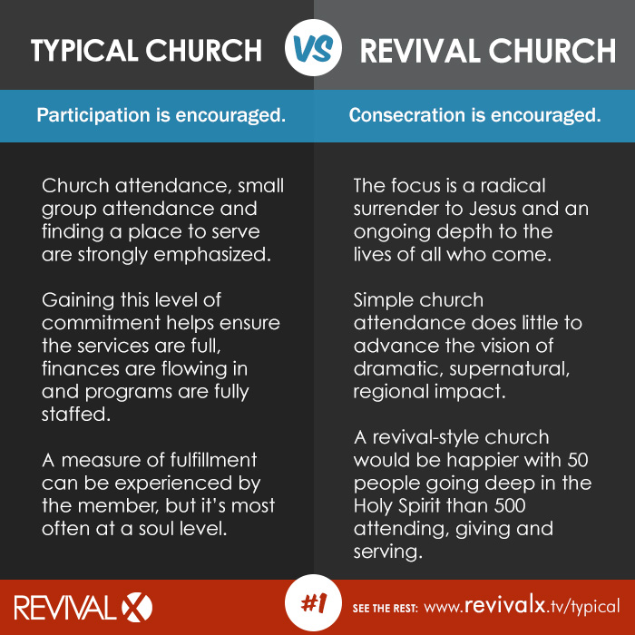 Revival Church Differences 1